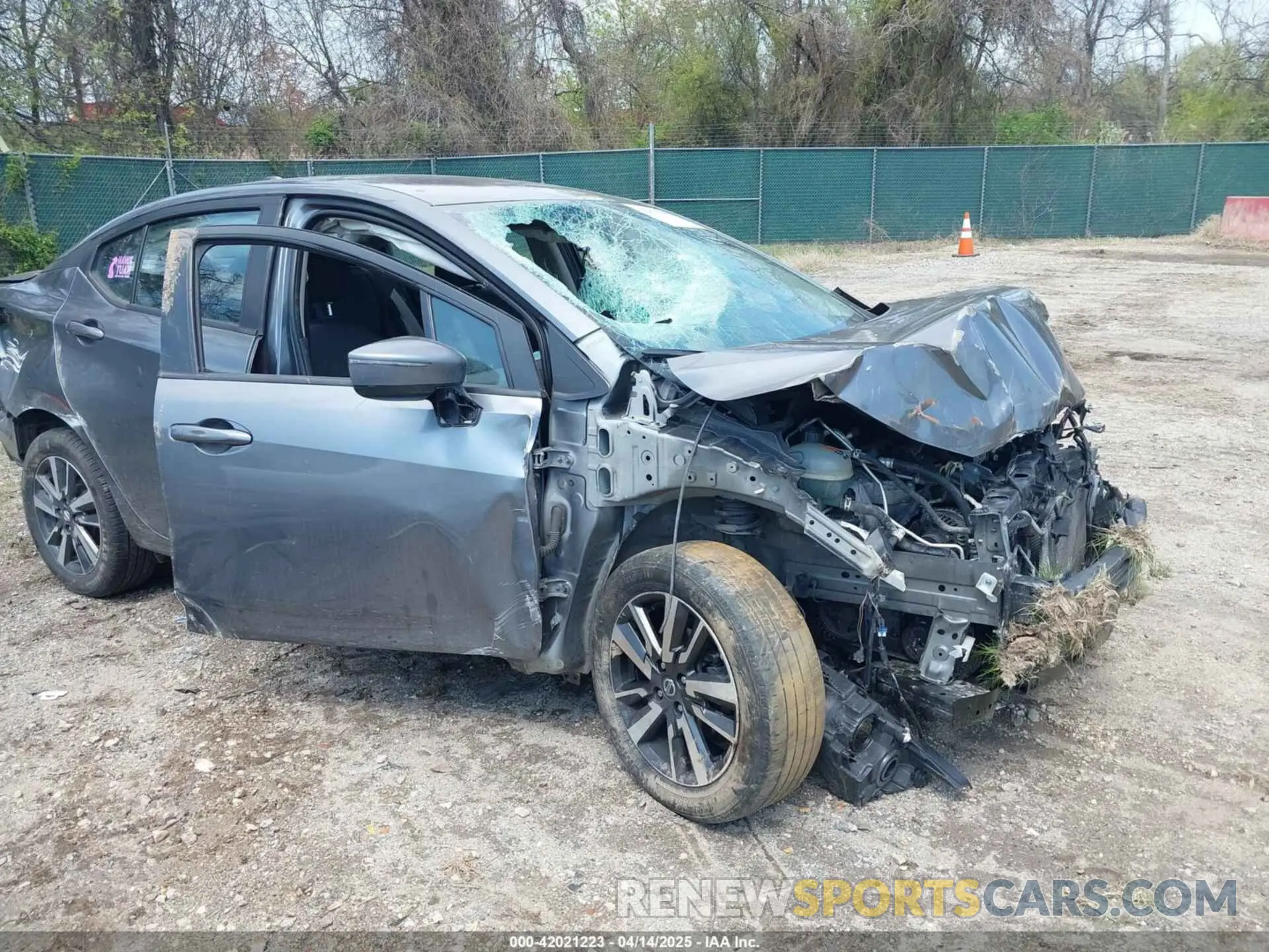 21 Photograph of a damaged car 3N1CN8EVXML831650 NISSAN VERSA 2021