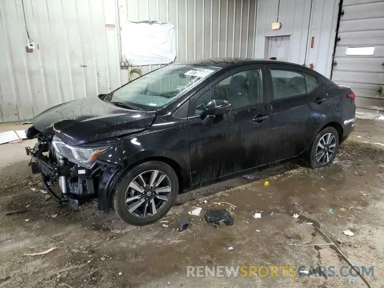 1 Photograph of a damaged car 3N1CN8EVXML834368 NISSAN VERSA 2021