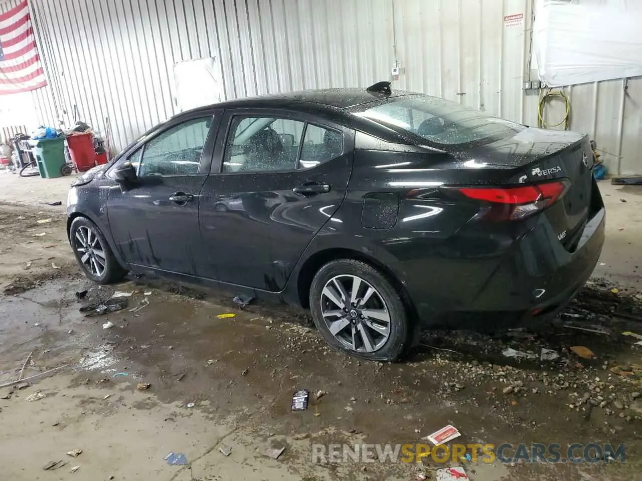 2 Photograph of a damaged car 3N1CN8EVXML834368 NISSAN VERSA 2021
