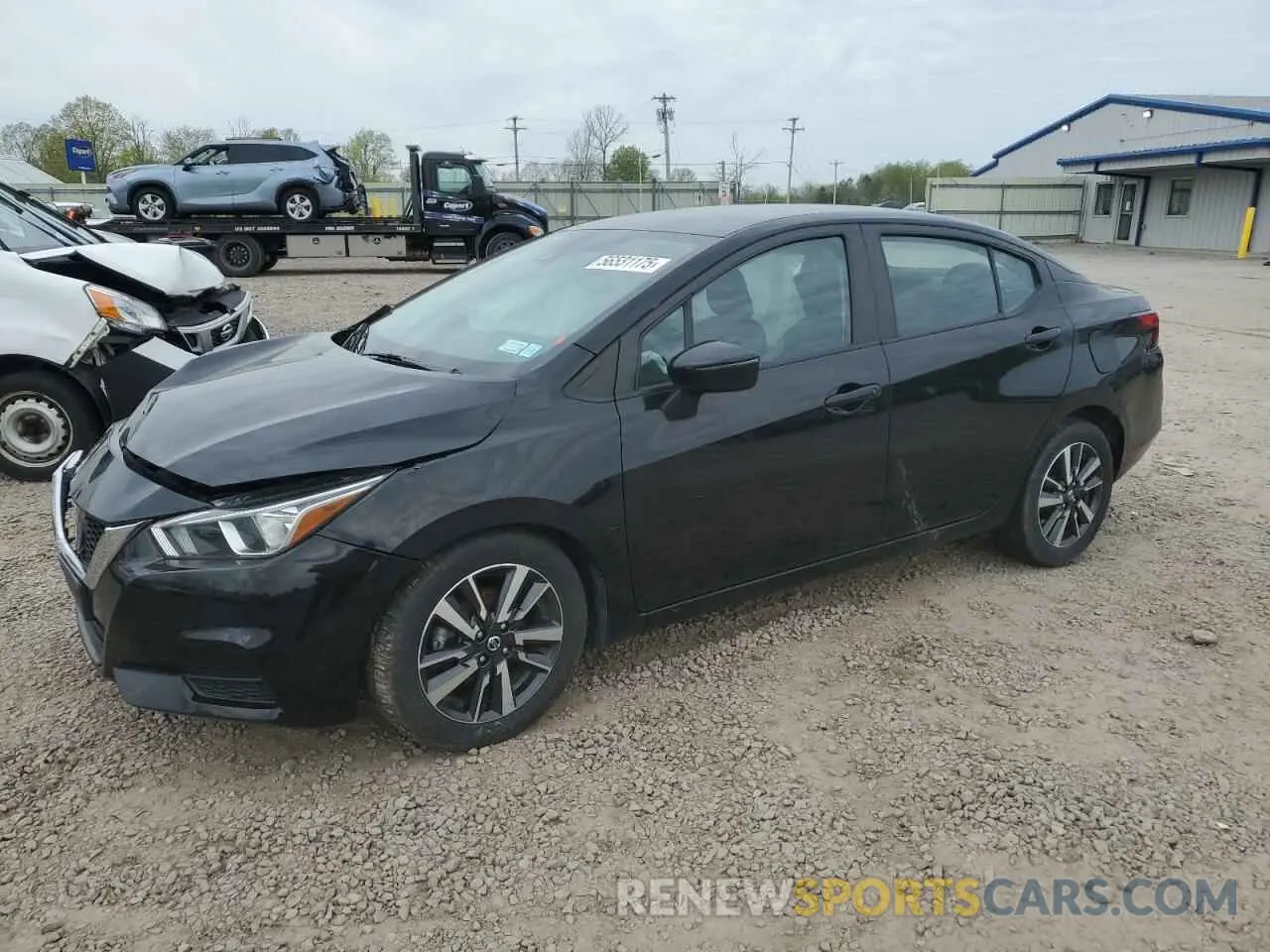 1 Photograph of a damaged car 3N1CN8EVXML846150 NISSAN VERSA 2021