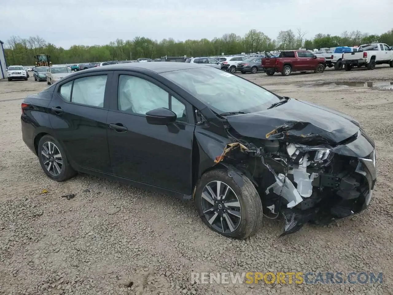 4 Photograph of a damaged car 3N1CN8EVXML846150 NISSAN VERSA 2021