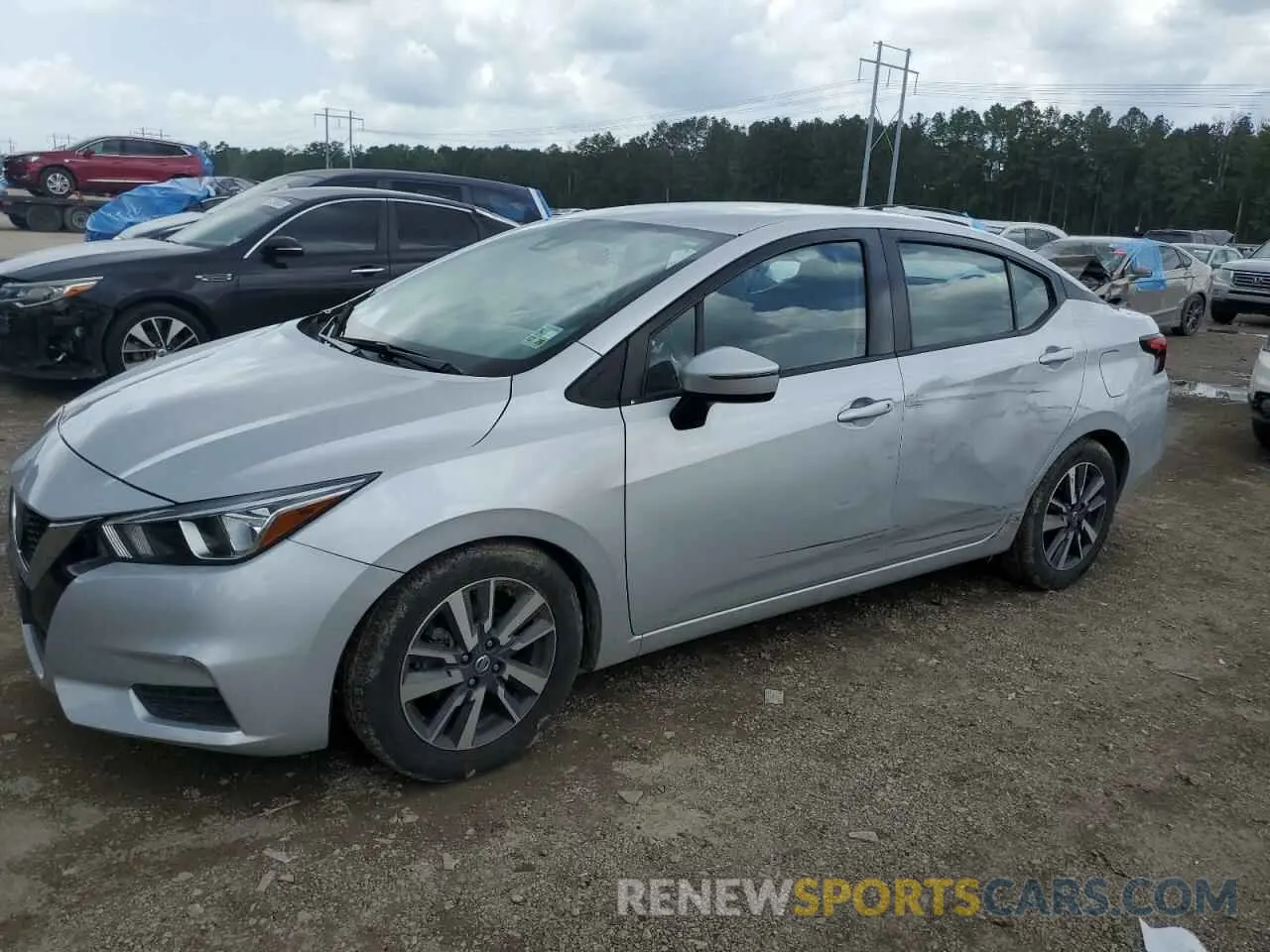 1 Фотография поврежденного автомобиля 3N1CN8EVXML847475 NISSAN VERSA 2021
