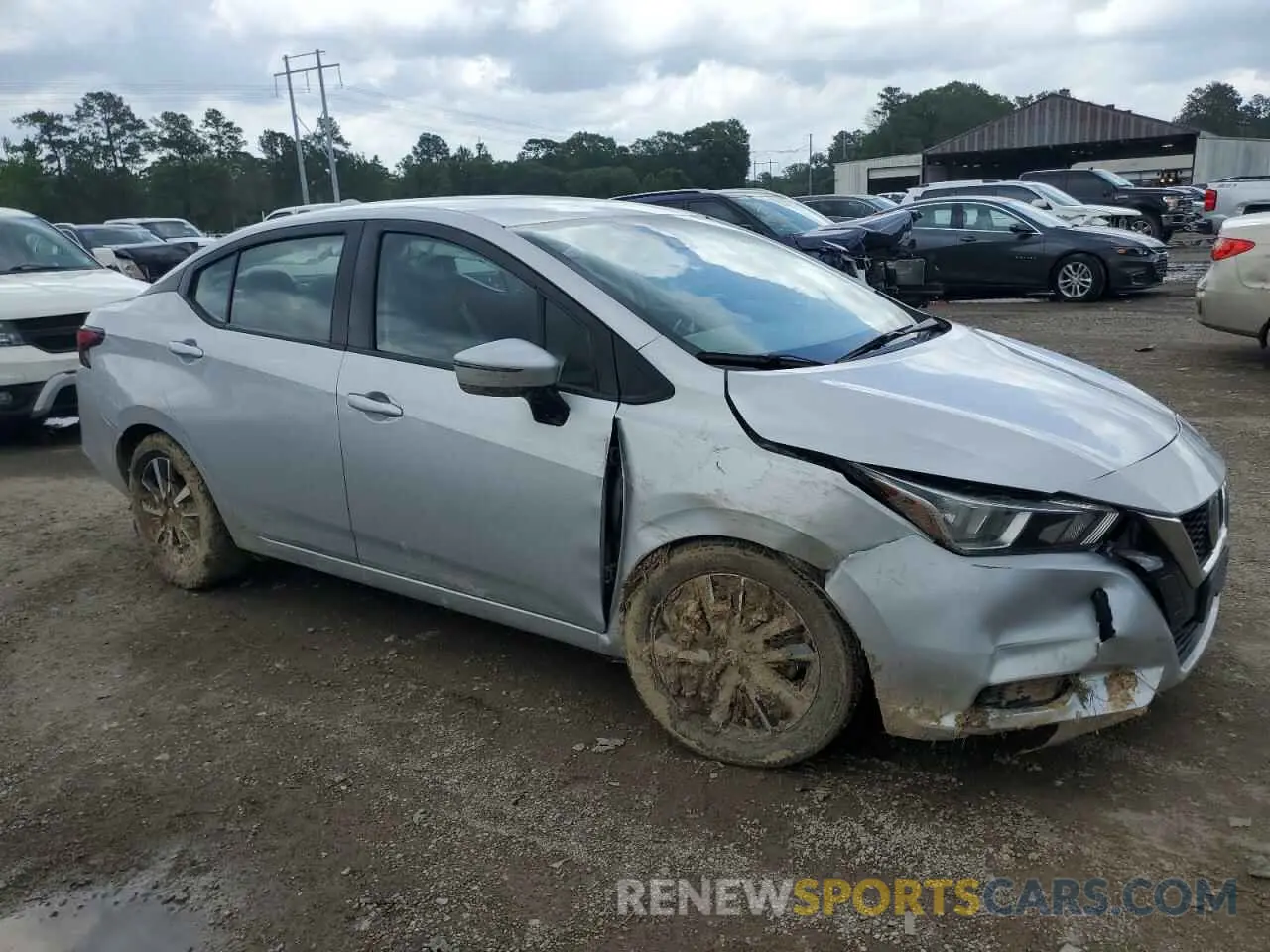 4 Фотография поврежденного автомобиля 3N1CN8EVXML847475 NISSAN VERSA 2021