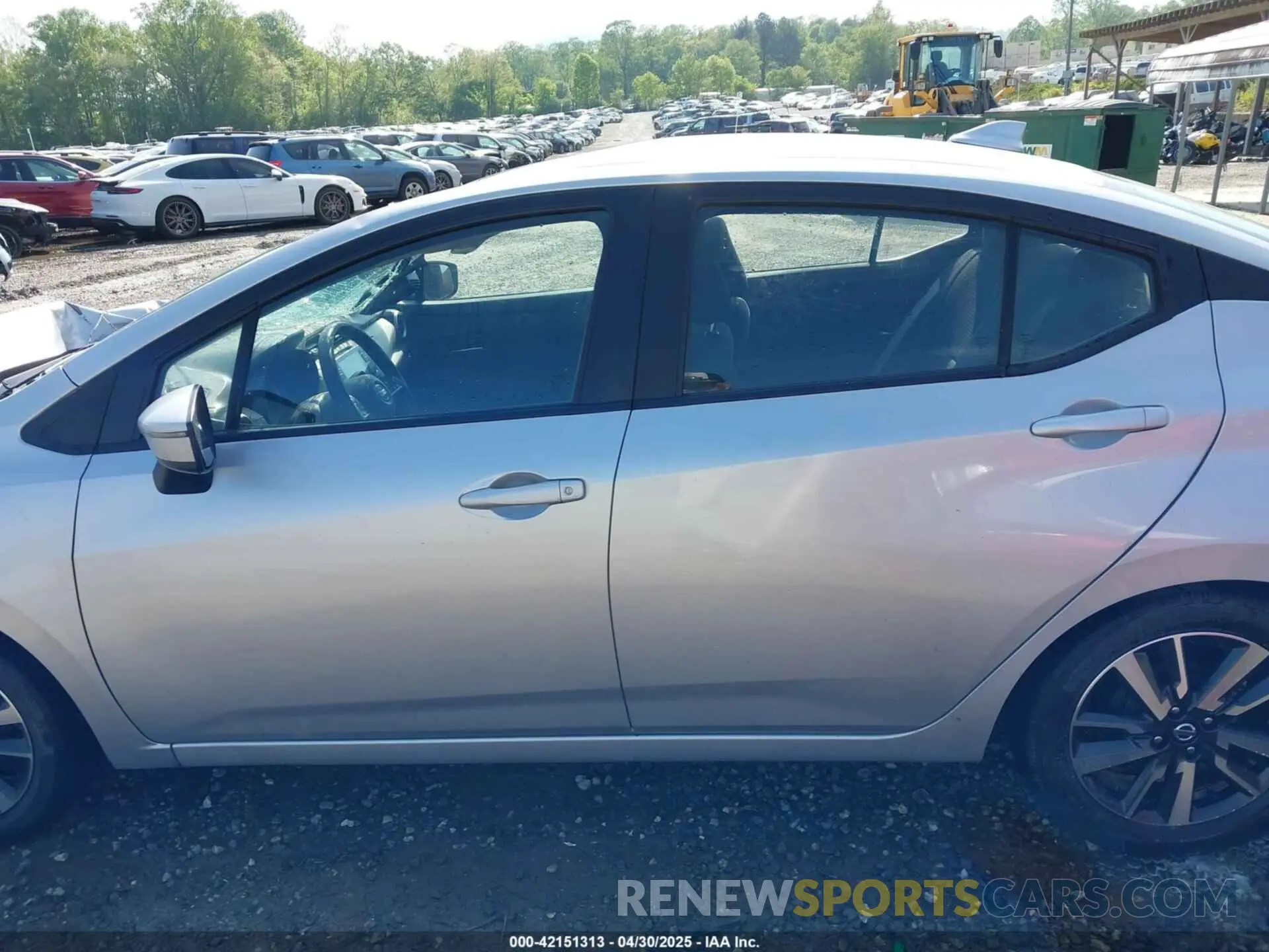 14 Photograph of a damaged car 3N1CN8EVXML850876 NISSAN VERSA 2021