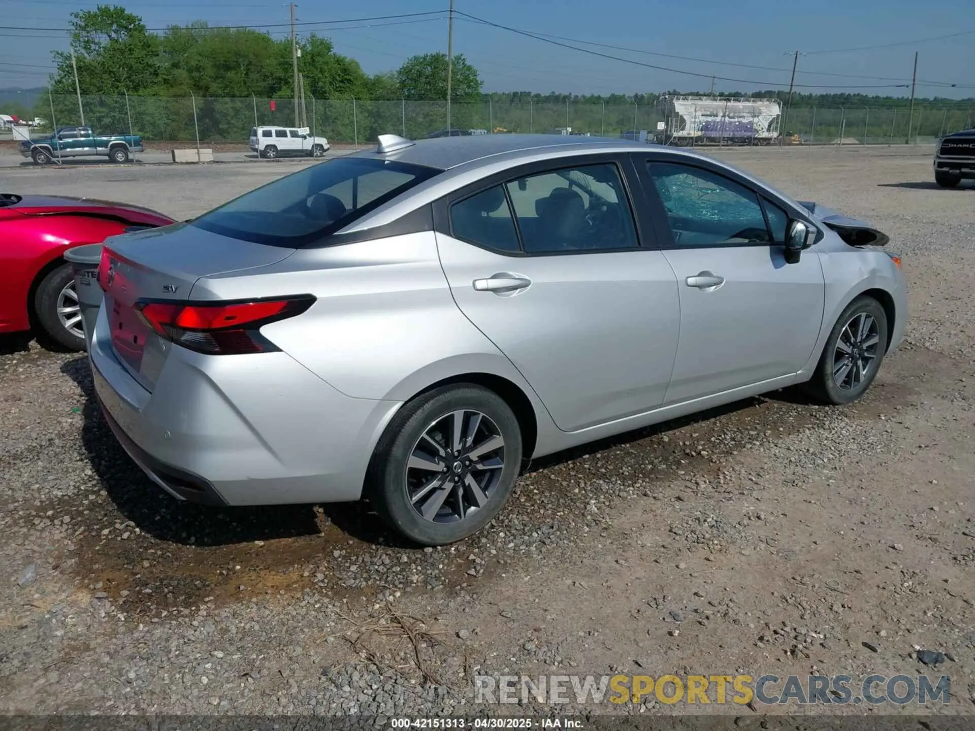 4 Photograph of a damaged car 3N1CN8EVXML850876 NISSAN VERSA 2021