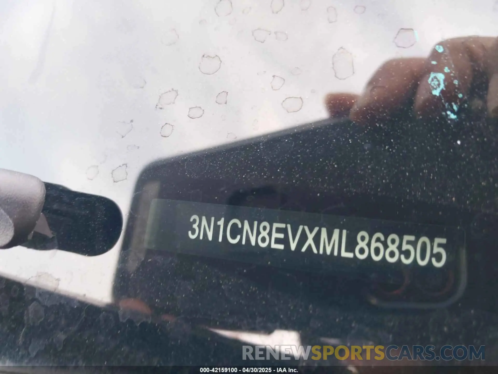 9 Фотография поврежденного автомобиля 3N1CN8EVXML868505 NISSAN VERSA 2021