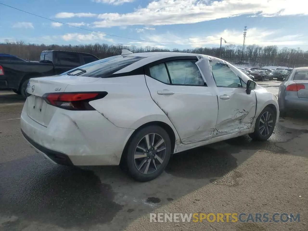 3 Photograph of a damaged car 3N1CN8EVXML877253 NISSAN VERSA 2021