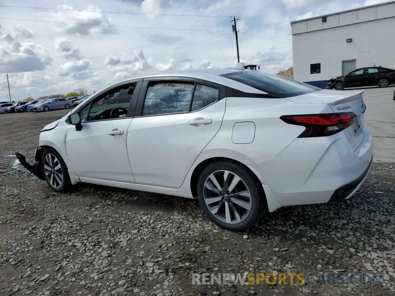 2 Photograph of a damaged car 3N1CN8FV0ML880581 NISSAN VERSA 2021