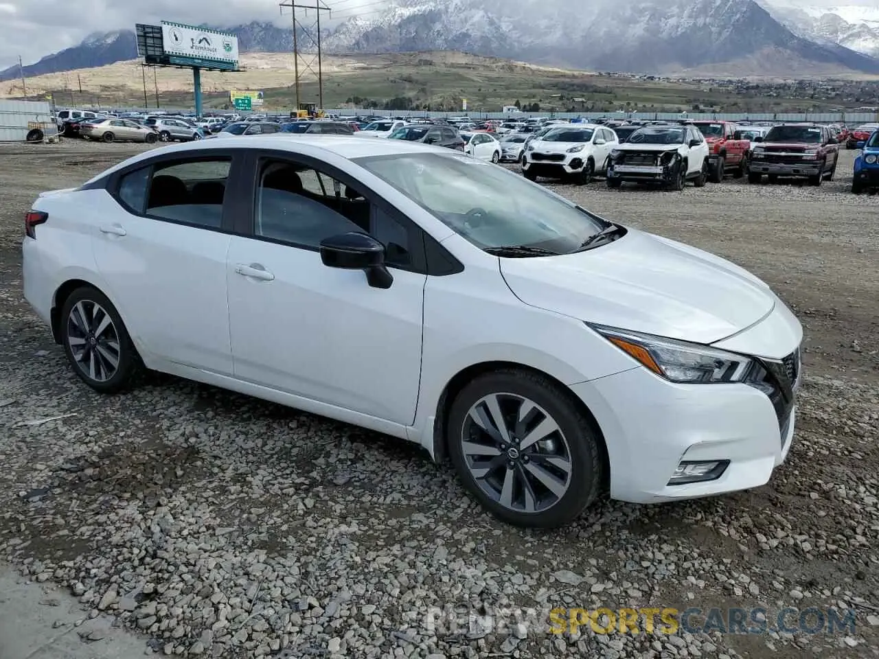 4 Photograph of a damaged car 3N1CN8FV0ML880581 NISSAN VERSA 2021