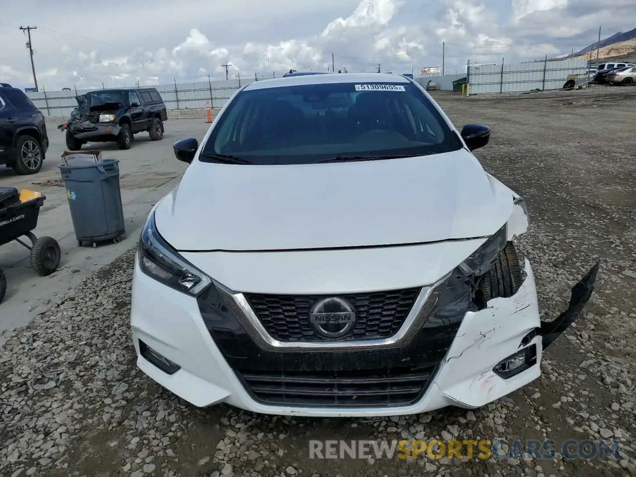 5 Photograph of a damaged car 3N1CN8FV0ML880581 NISSAN VERSA 2021
