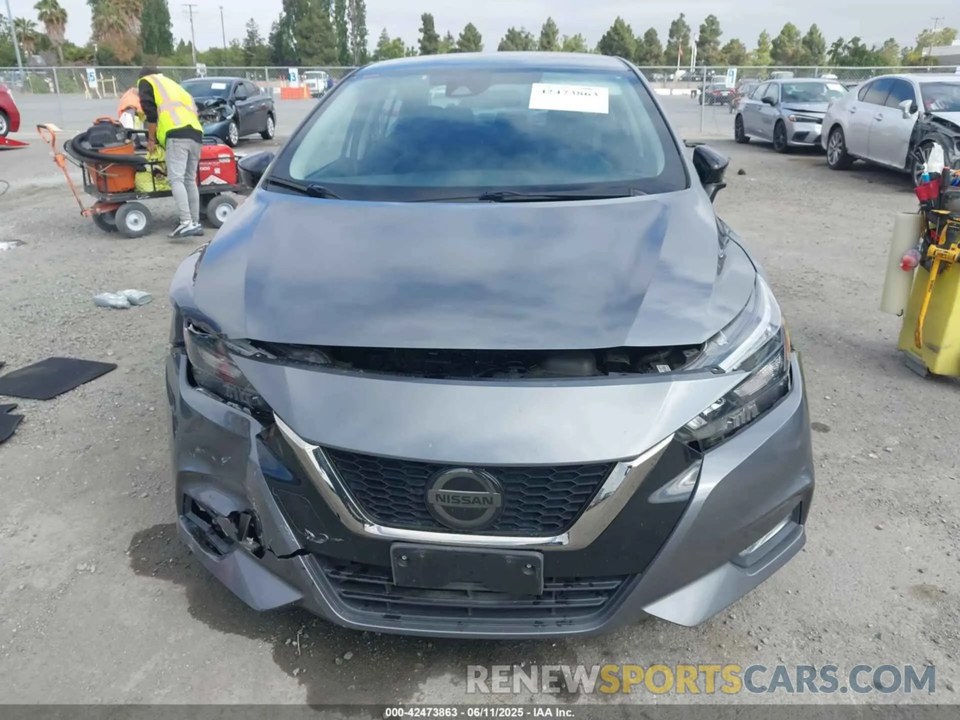 12 Фотография поврежденного автомобиля 3N1CN8FV0ML924370 NISSAN VERSA 2021