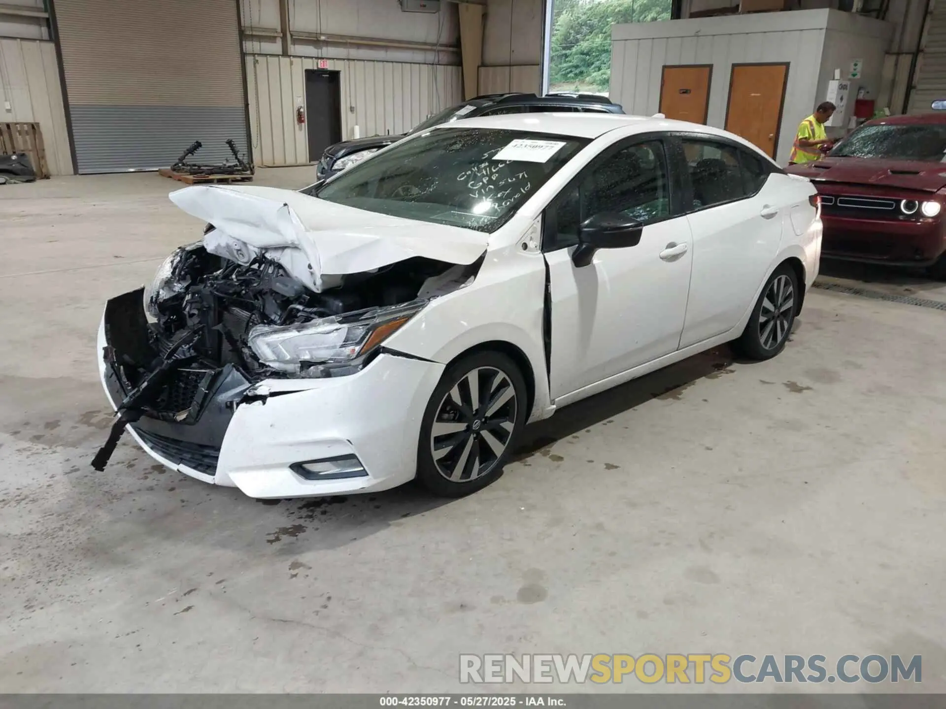 2 Photograph of a damaged car 3N1CN8FV2ML915671 NISSAN VERSA 2021