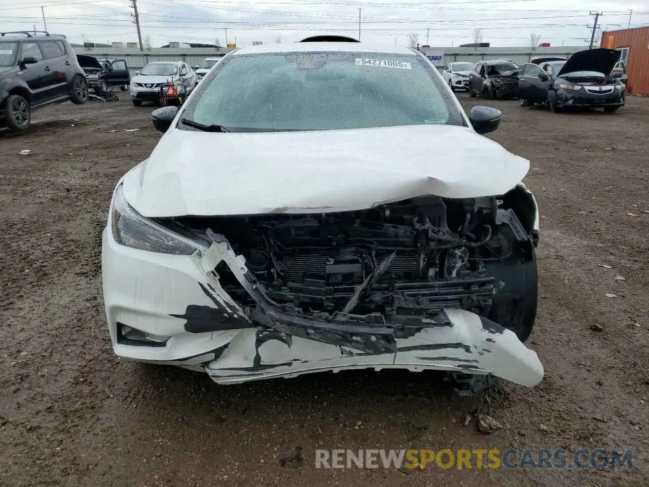 5 Photograph of a damaged car 3N1CN8FV2ML923513 NISSAN VERSA 2021