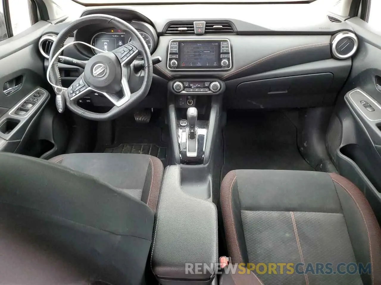 8 Фотография поврежденного автомобиля 3N1CN8FV3ML894605 NISSAN VERSA 2021