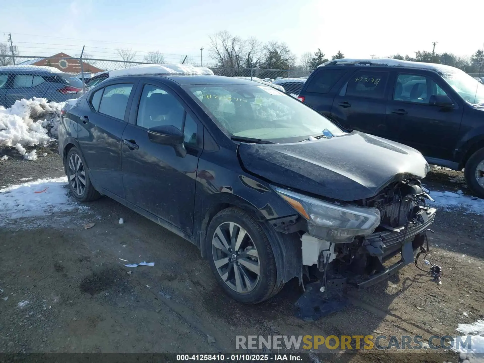 1 Фотография поврежденного автомобиля 3N1CN8FV4ML818665 NISSAN VERSA 2021