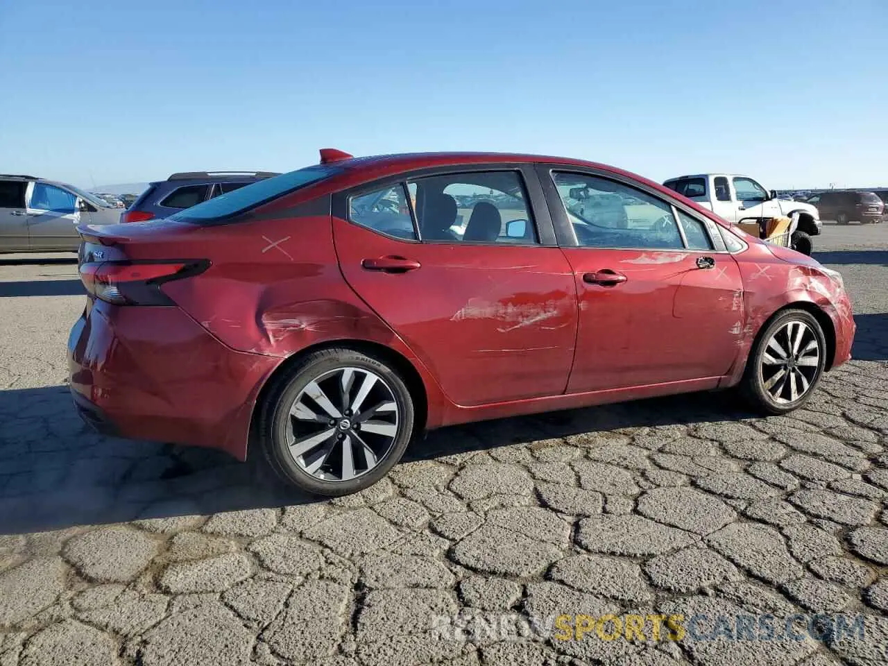 3 Фотография поврежденного автомобиля 3N1CN8FV4ML917499 NISSAN VERSA 2021