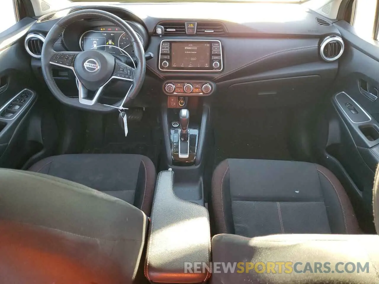 8 Фотография поврежденного автомобиля 3N1CN8FV4ML917499 NISSAN VERSA 2021