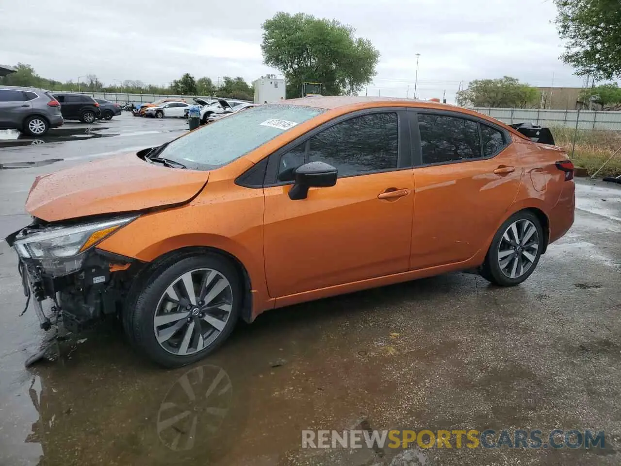 1 Фотография поврежденного автомобиля 3N1CN8FV5ML894721 NISSAN VERSA 2021
