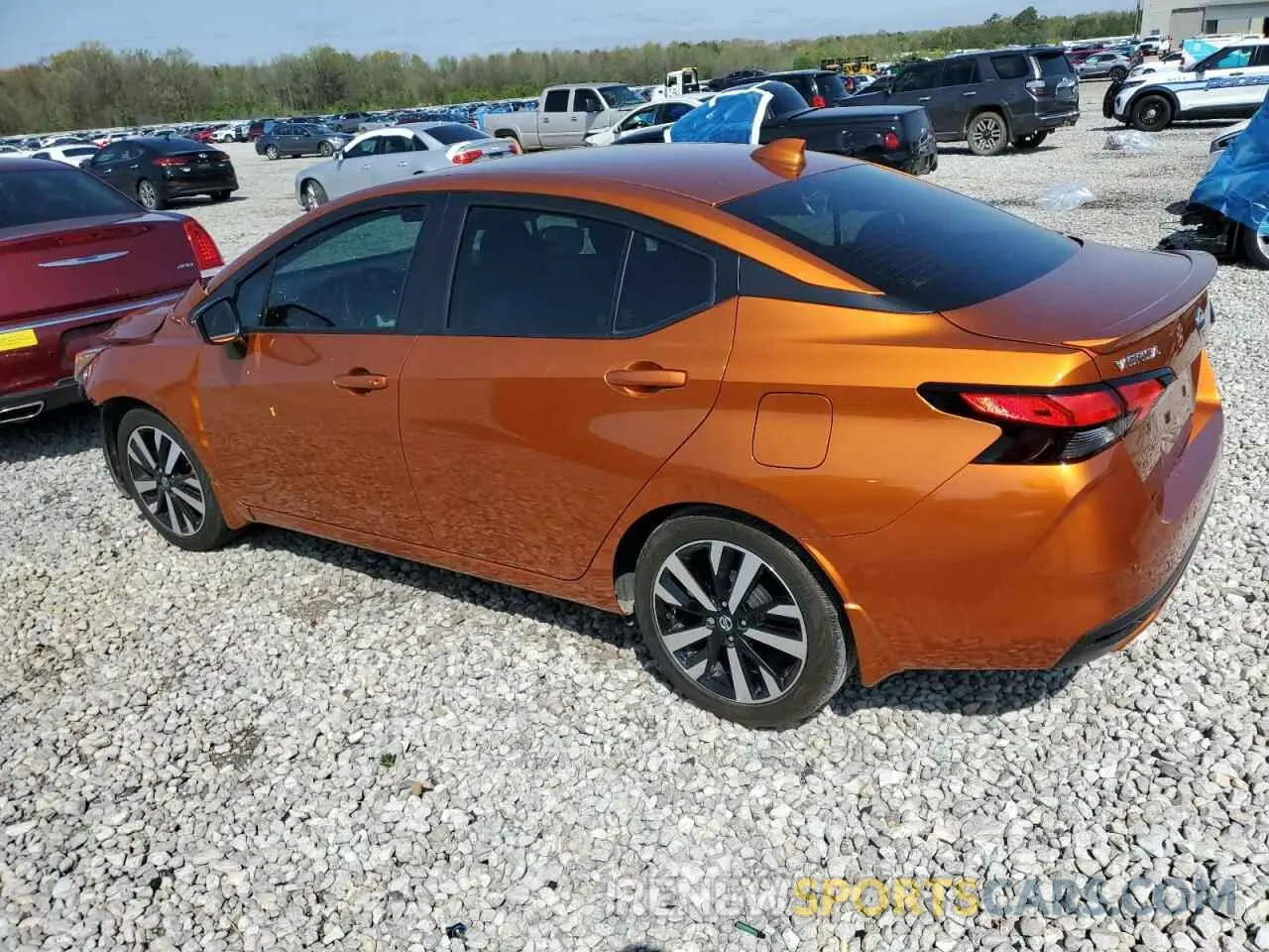 2 Photograph of a damaged car 3N1CN8FV5ML916605 NISSAN VERSA 2021