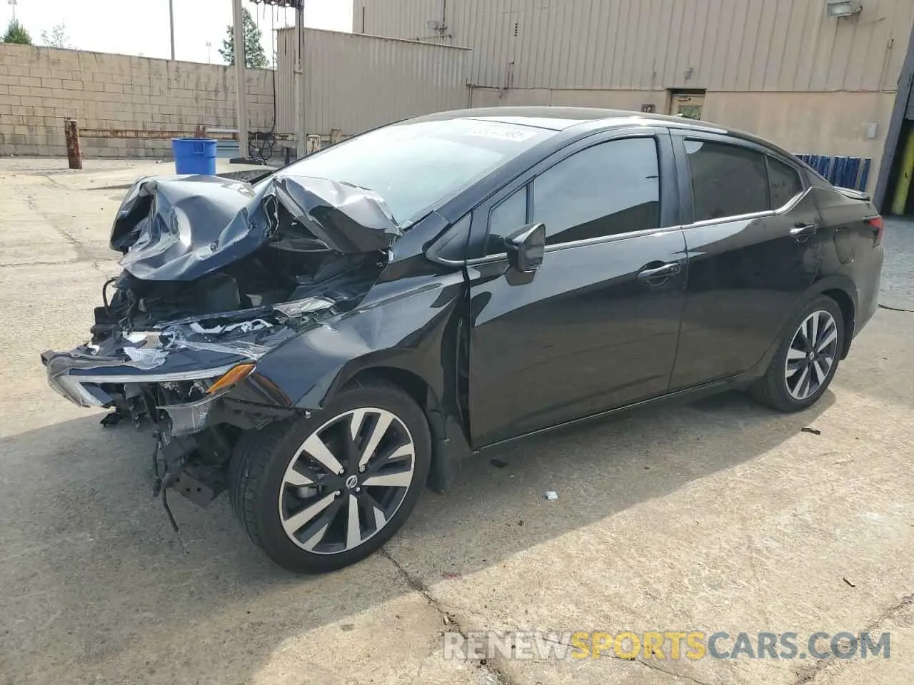 1 Photograph of a damaged car 3N1CN8FV5ML920265 NISSAN VERSA 2021