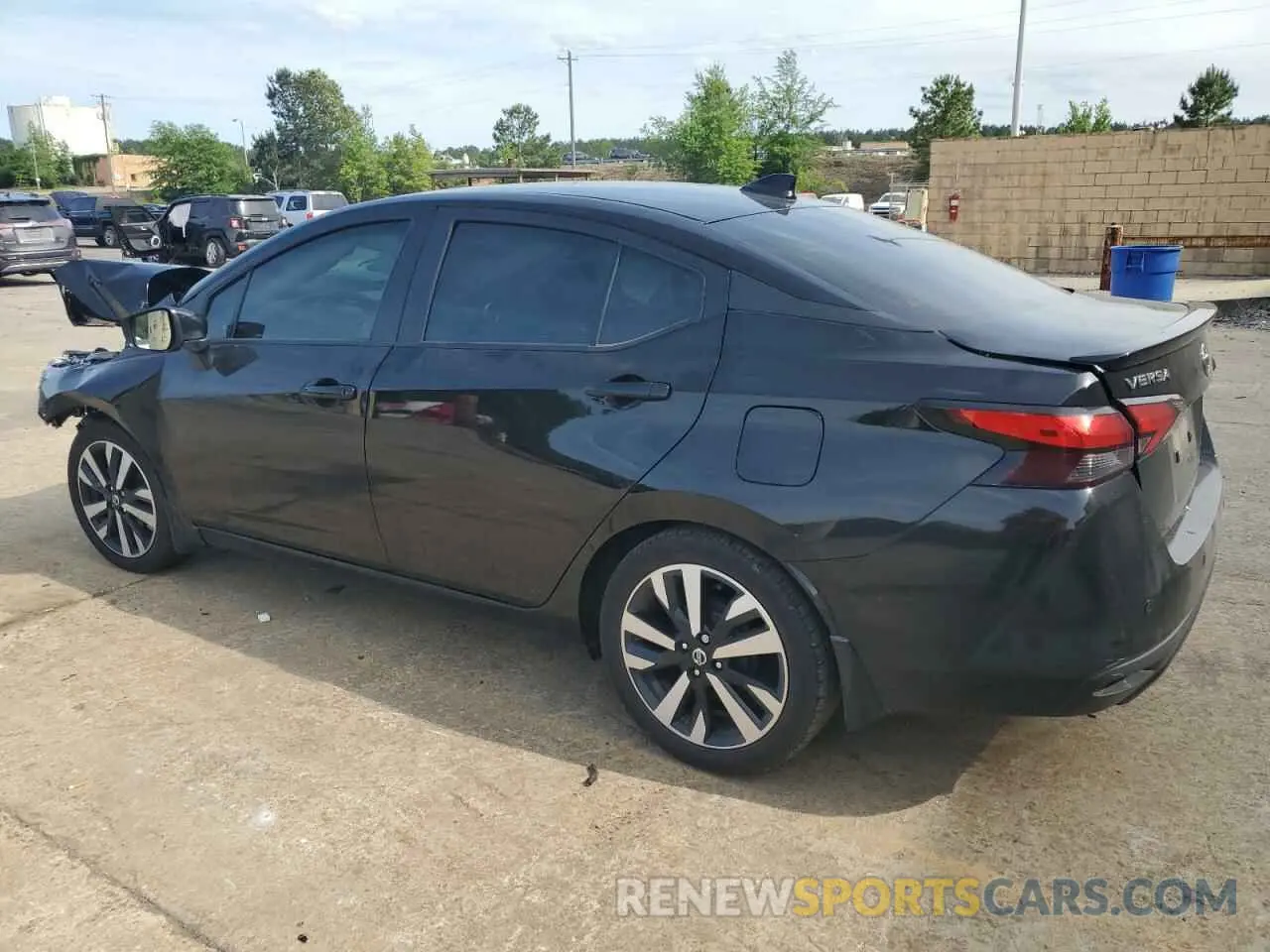 2 Photograph of a damaged car 3N1CN8FV5ML920265 NISSAN VERSA 2021