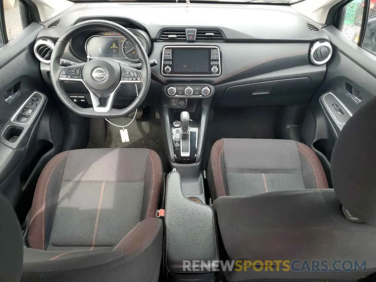 8 Фотография поврежденного автомобиля 3N1CN8FV7ML849554 NISSAN VERSA 2021