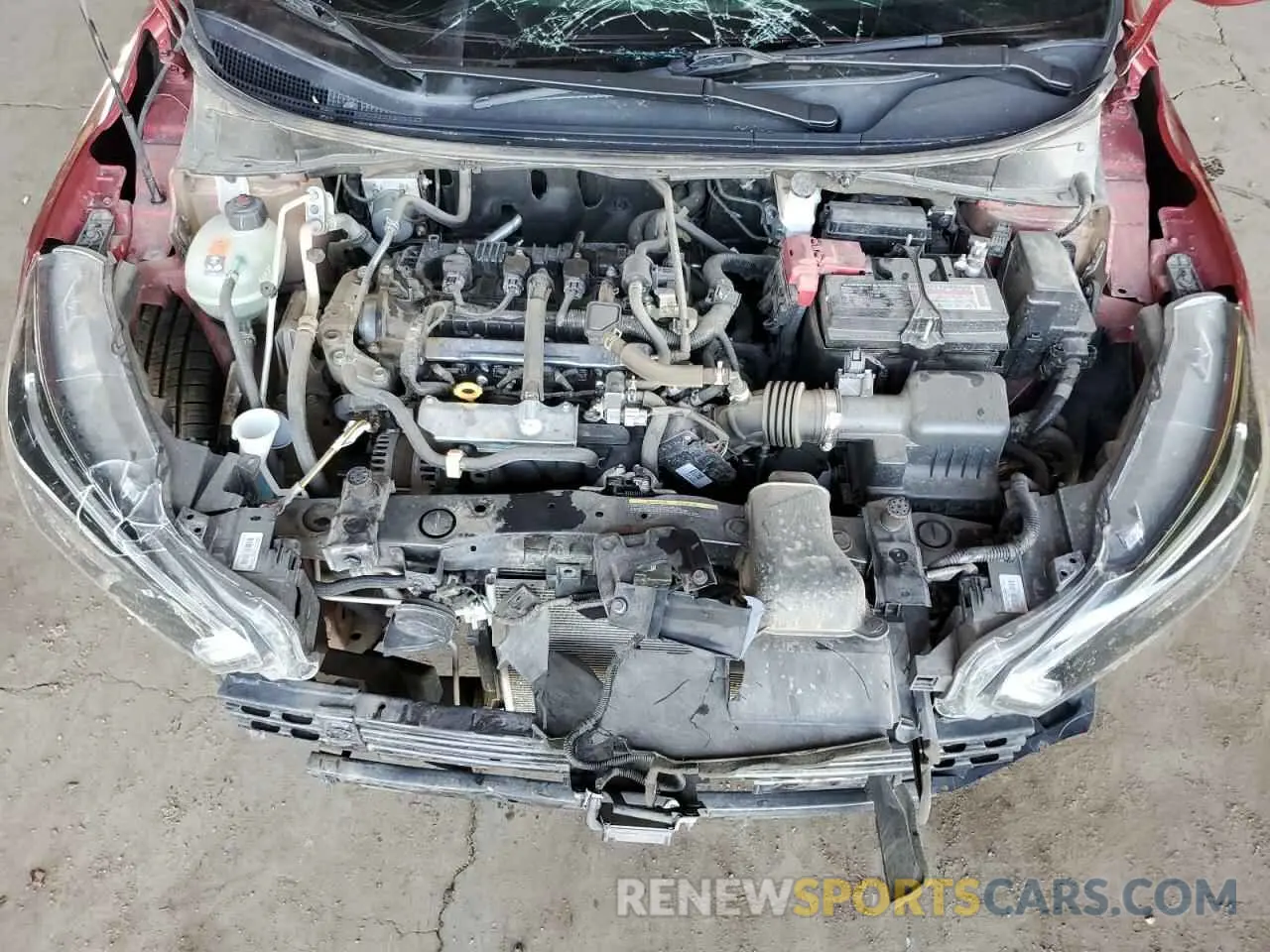 11 Photograph of a damaged car 3N1CN8FV8ML845755 NISSAN VERSA 2021