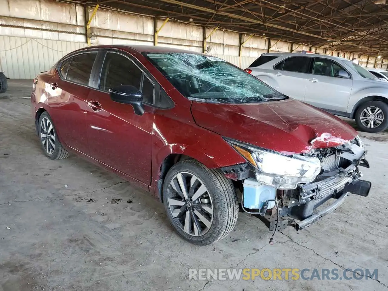 4 Photograph of a damaged car 3N1CN8FV8ML845755 NISSAN VERSA 2021