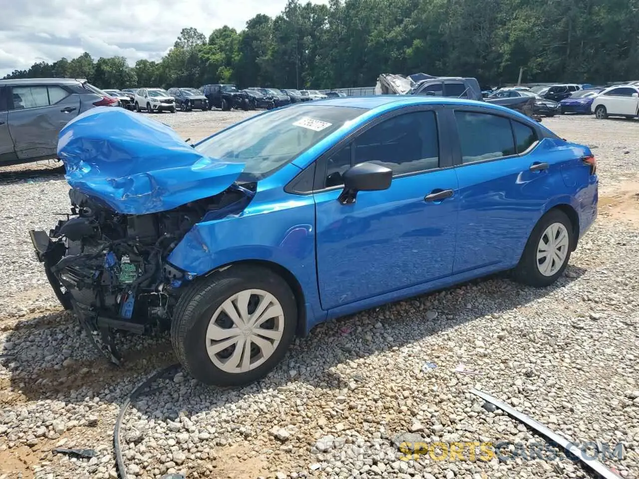 1 Photograph of a damaged car 3N1CN8DV0NL859587 NISSAN VERSA 2022