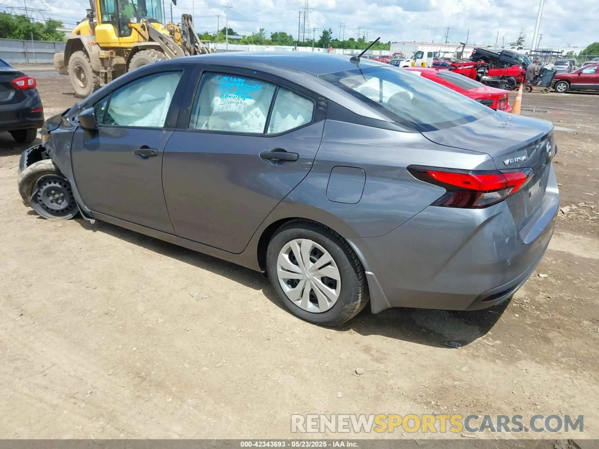 3 Фотография поврежденного автомобиля 3N1CN8DV1NL821494 NISSAN VERSA 2022