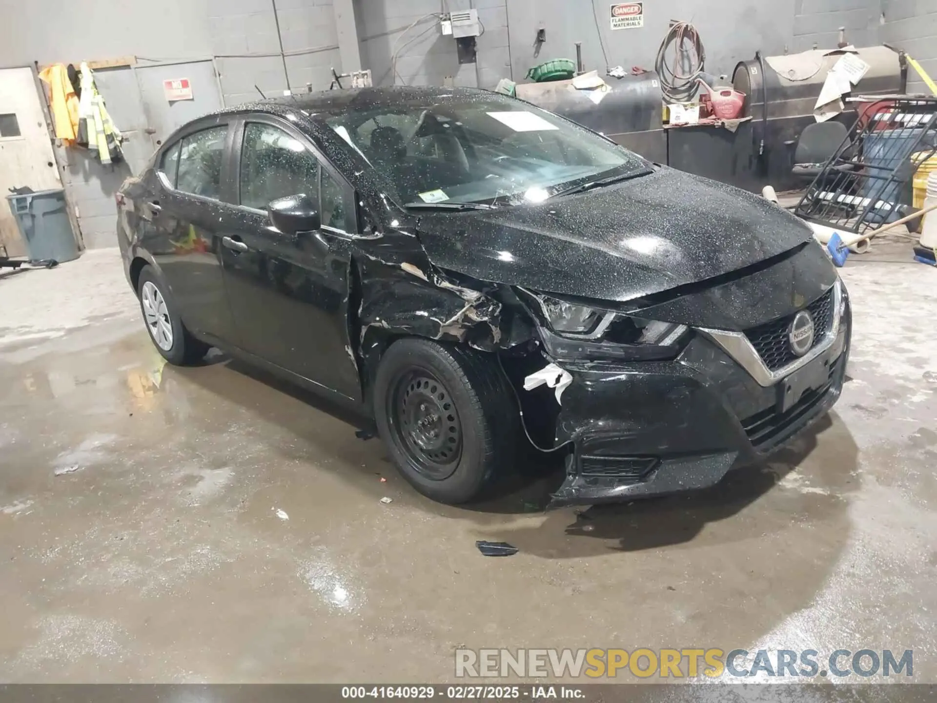 1 Фотография поврежденного автомобиля 3N1CN8DV1NL857945 NISSAN VERSA 2022