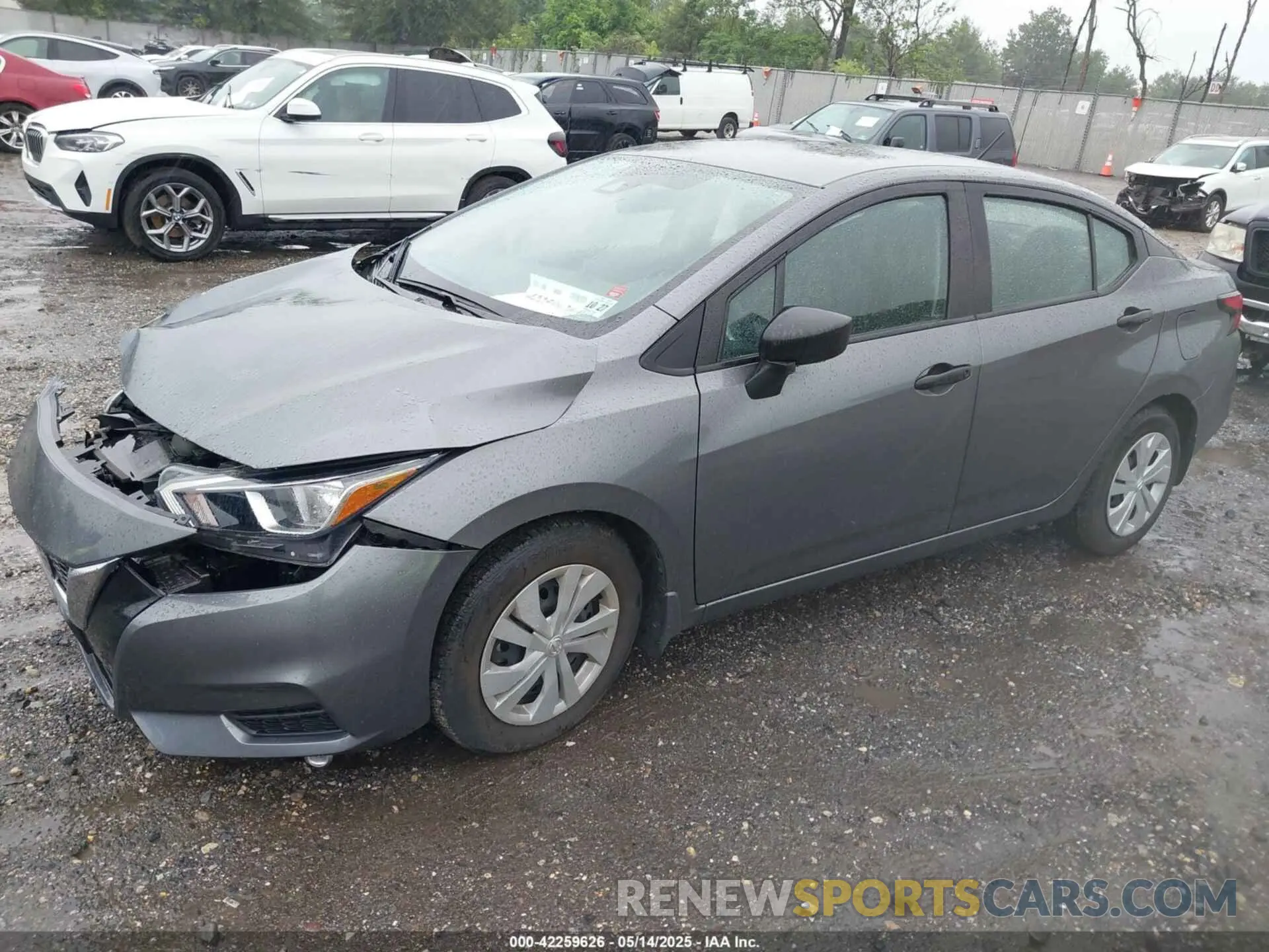2 Photograph of a damaged car 3N1CN8DV1NL860053 NISSAN VERSA 2022