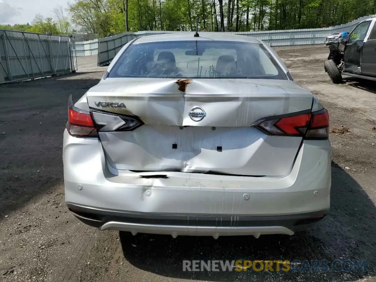 6 Photograph of a damaged car 3N1CN8DV6NL861215 NISSAN VERSA 2022