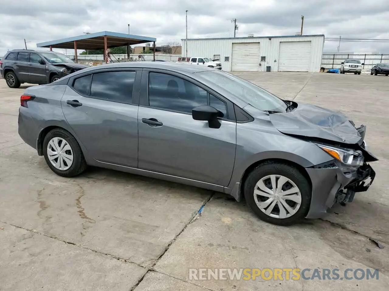 4 Photograph of a damaged car 3N1CN8DV7NL820348 NISSAN VERSA 2022