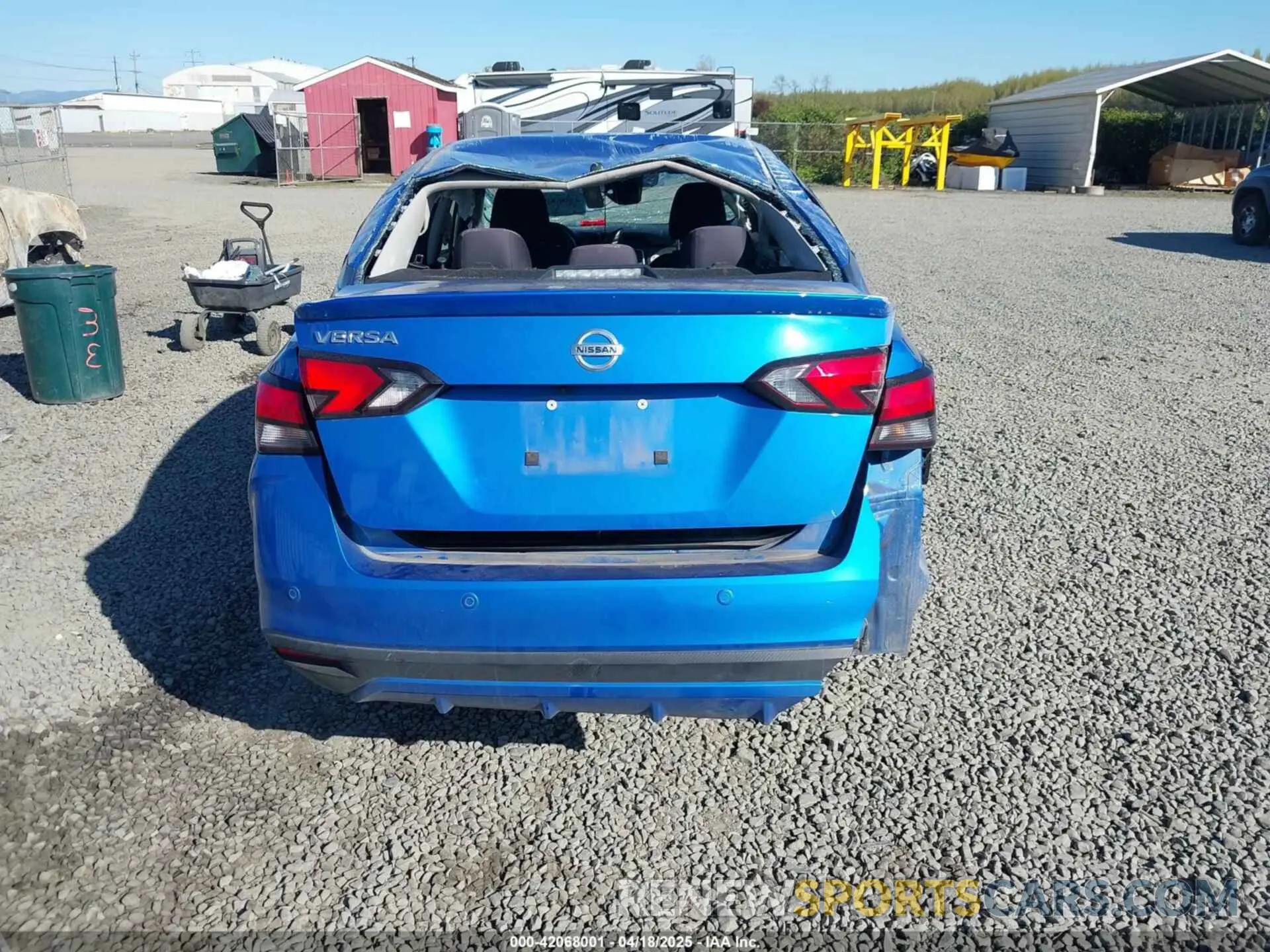 17 Photograph of a damaged car 3N1CN8DV7NL850935 NISSAN VERSA 2022