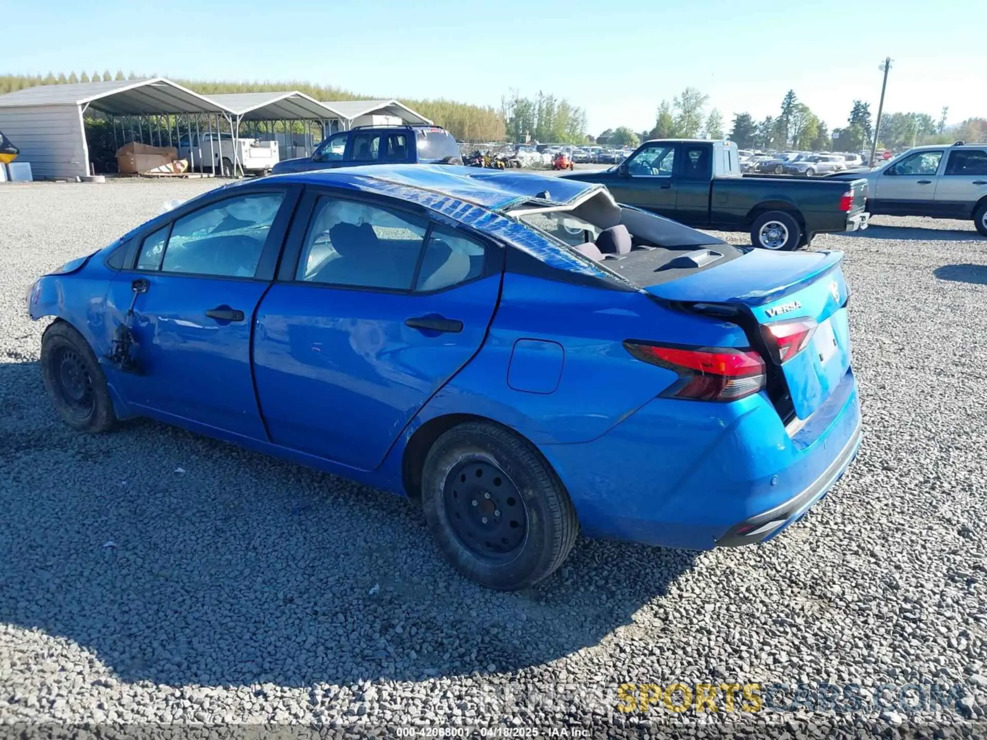 3 Photograph of a damaged car 3N1CN8DV7NL850935 NISSAN VERSA 2022