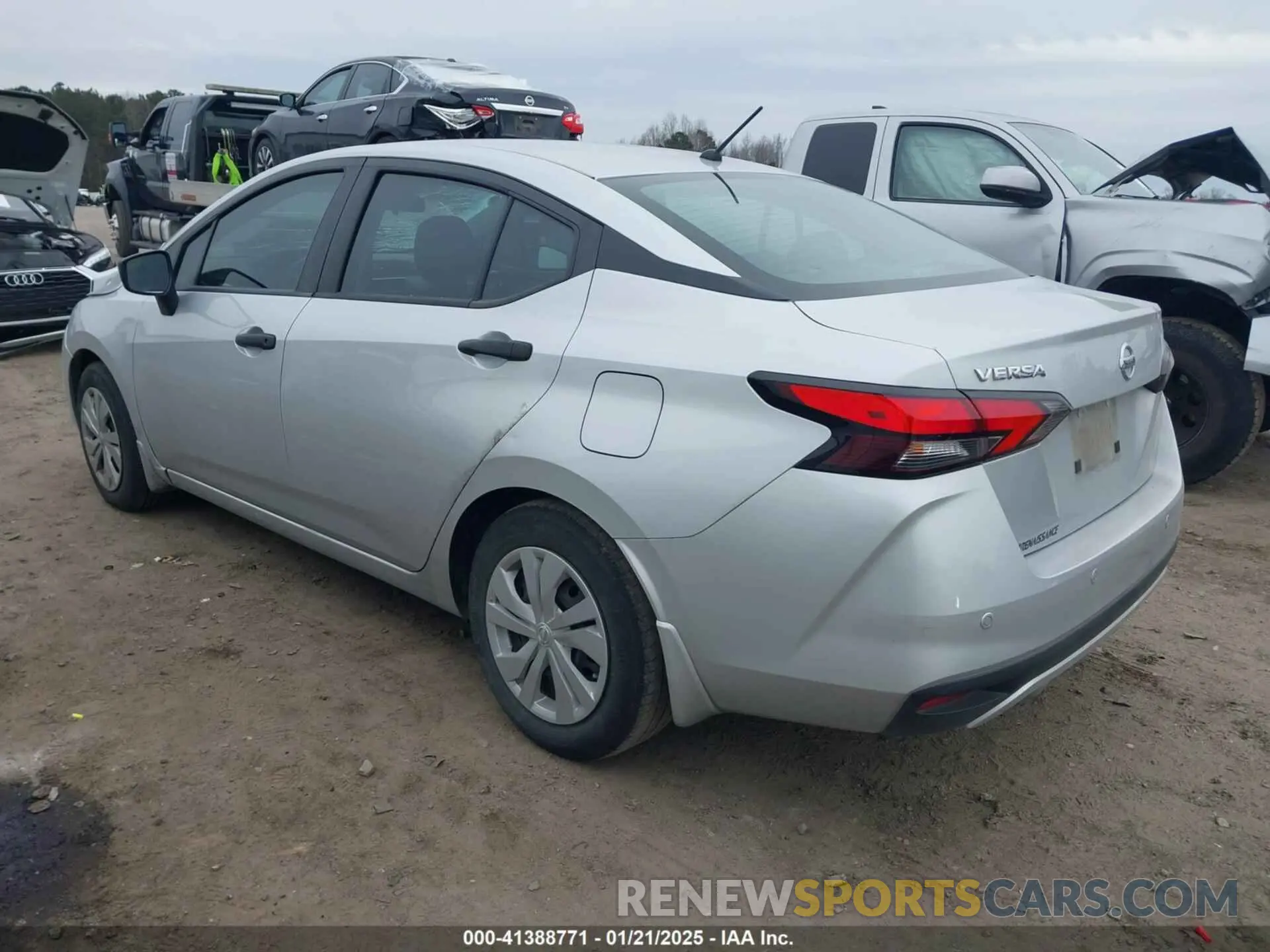 3 Photograph of a damaged car 3N1CN8DV8NL868313 NISSAN VERSA 2022