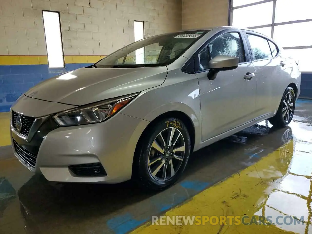 1 Фотография поврежденного автомобиля 3N1CN8EV2NL841865 NISSAN VERSA 2022