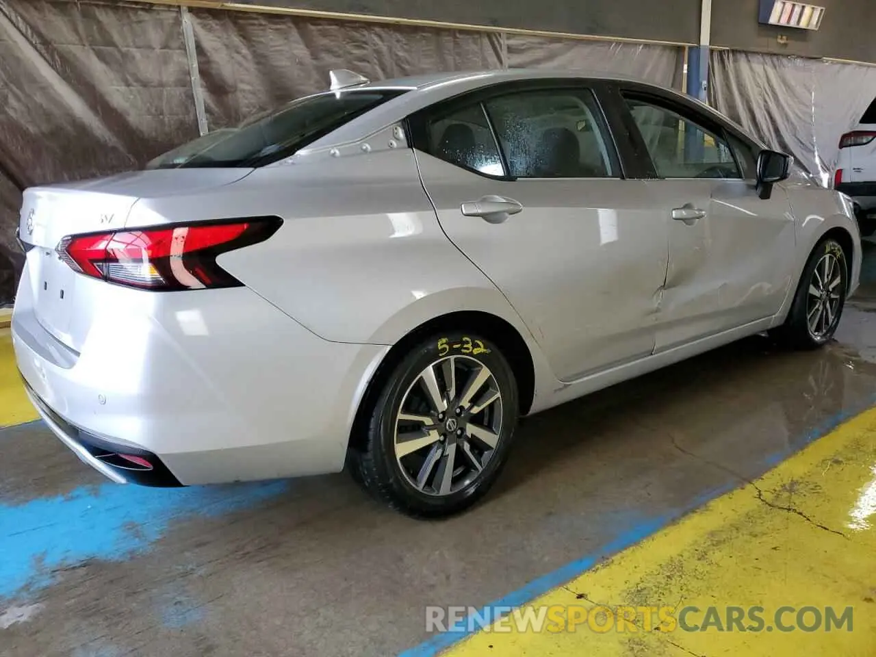 3 Фотография поврежденного автомобиля 3N1CN8EV2NL841865 NISSAN VERSA 2022