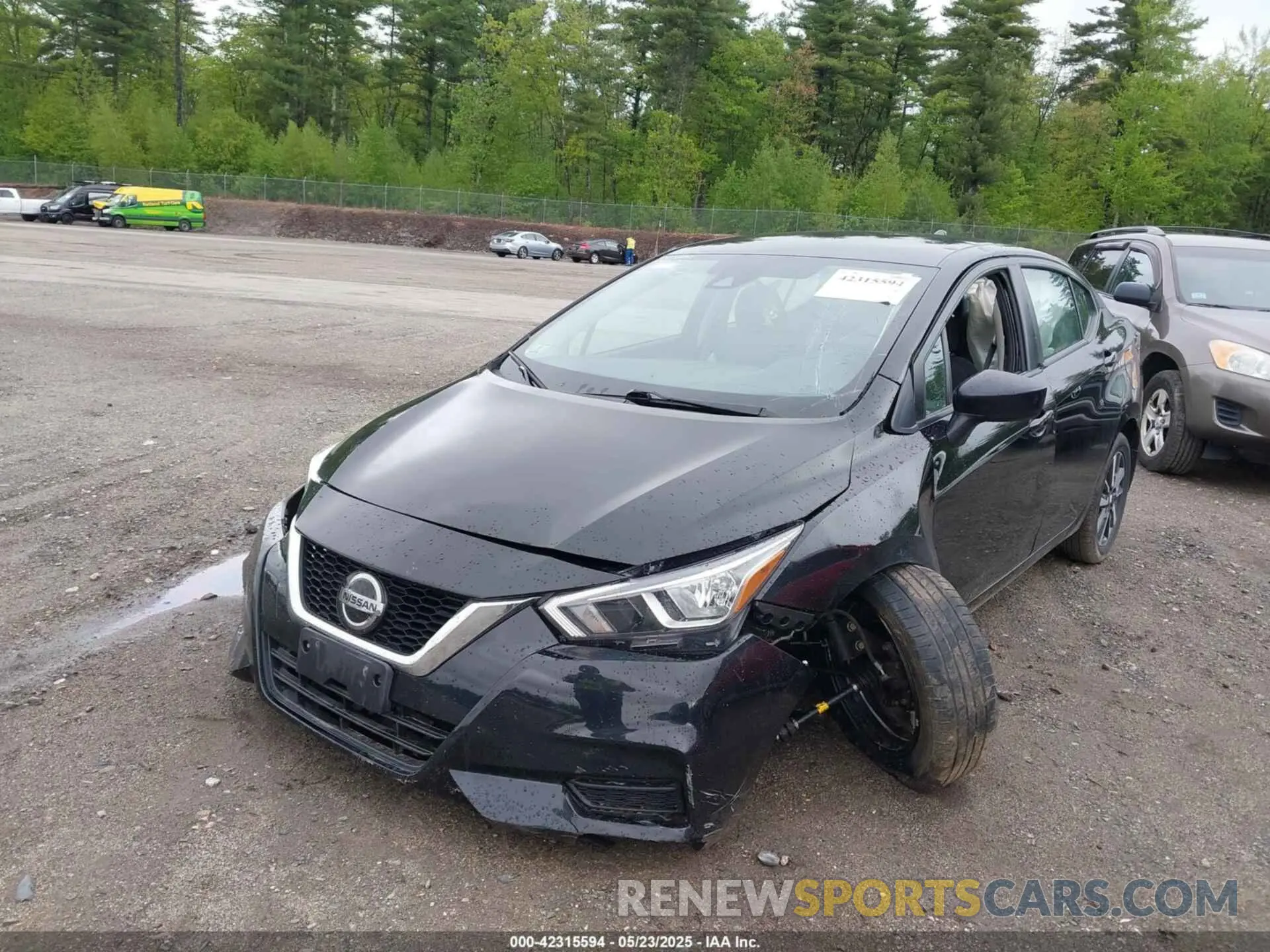 2 Фотография поврежденного автомобиля 3N1CN8EV3NL849229 NISSAN VERSA 2022