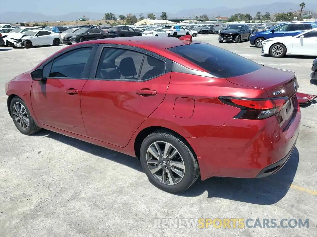 2 Photograph of a damaged car 3N1CN8EV5NL839771 NISSAN VERSA 2022