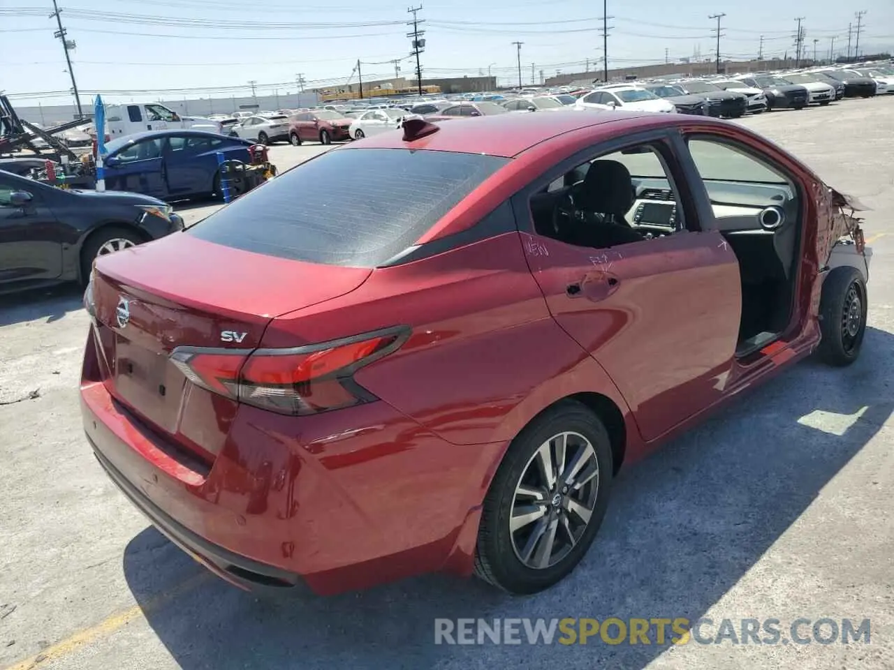 3 Photograph of a damaged car 3N1CN8EV5NL839771 NISSAN VERSA 2022