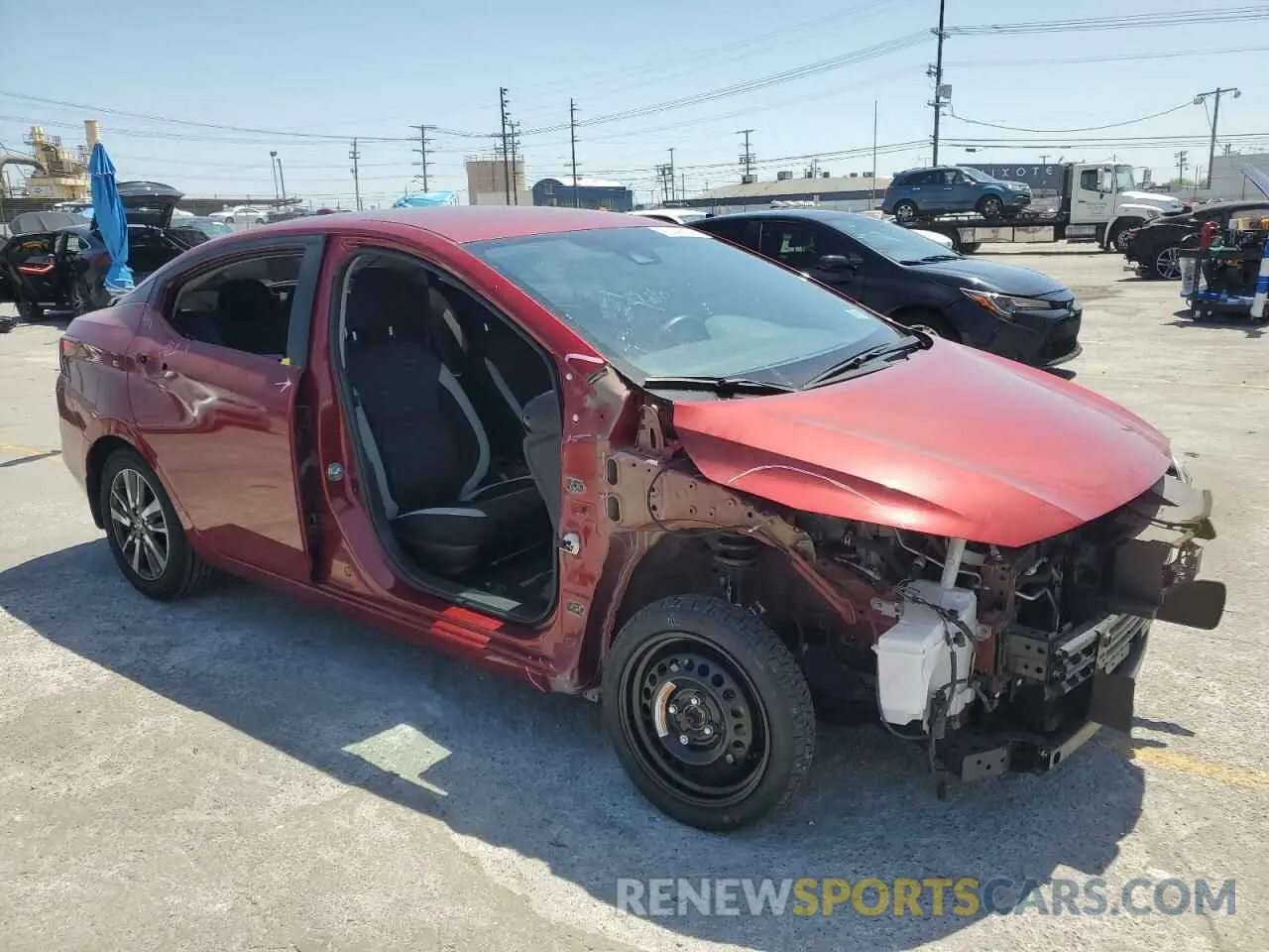 4 Photograph of a damaged car 3N1CN8EV5NL839771 NISSAN VERSA 2022