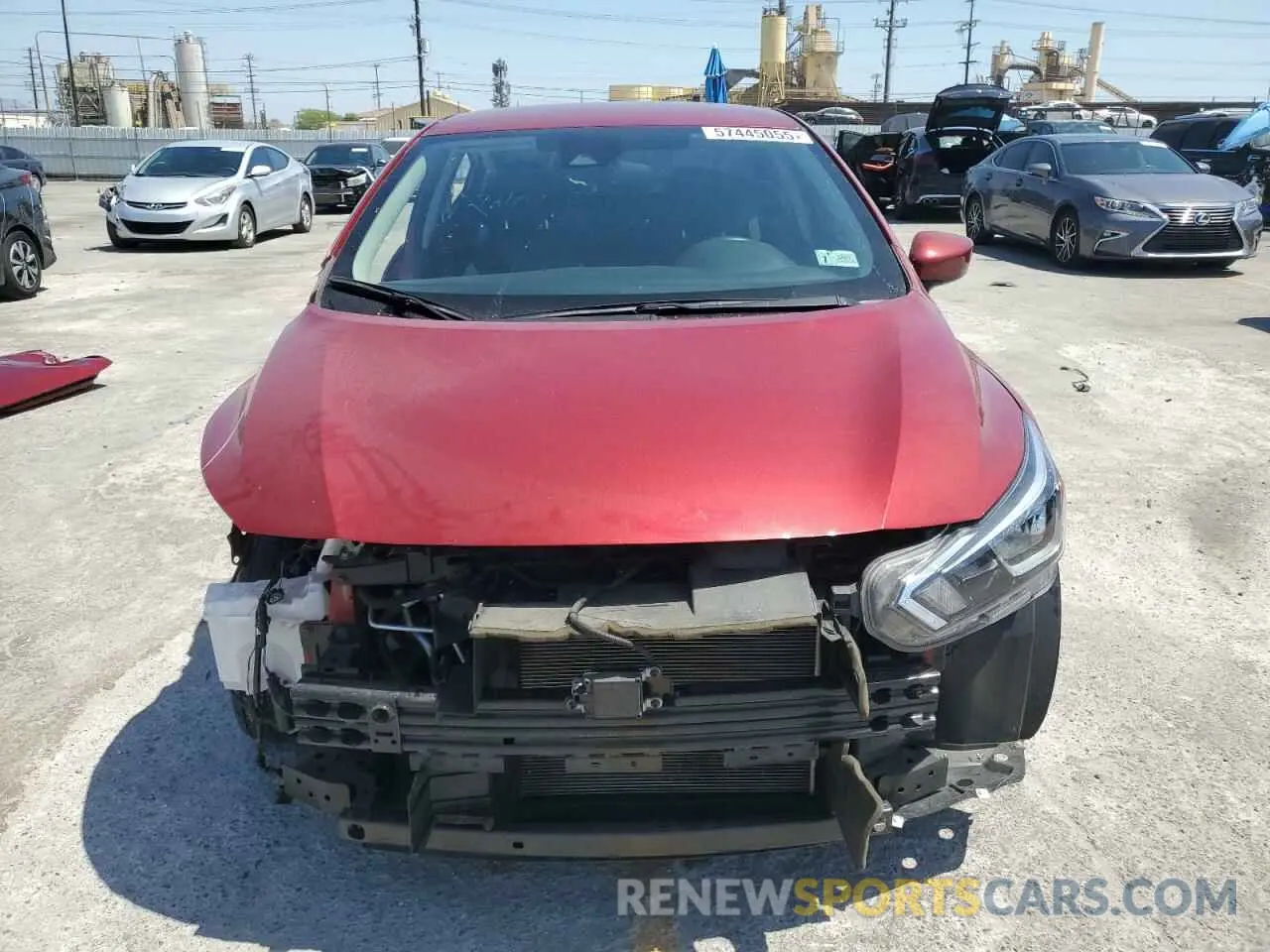 5 Photograph of a damaged car 3N1CN8EV5NL839771 NISSAN VERSA 2022