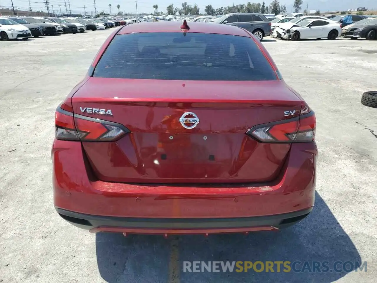 6 Photograph of a damaged car 3N1CN8EV5NL839771 NISSAN VERSA 2022
