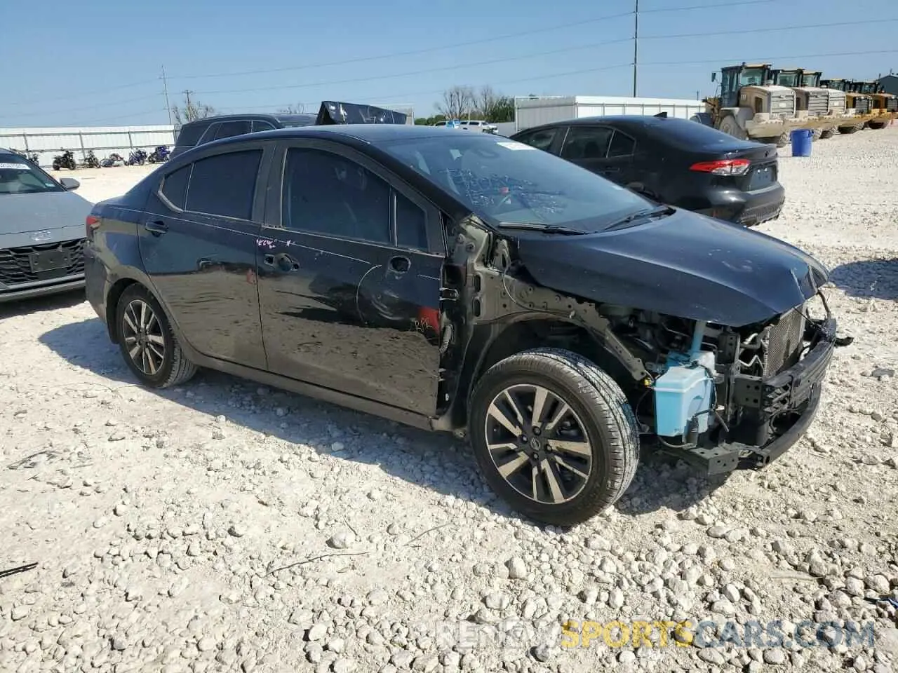 4 Фотография поврежденного автомобиля 3N1CN8EV9NL826750 NISSAN VERSA 2022