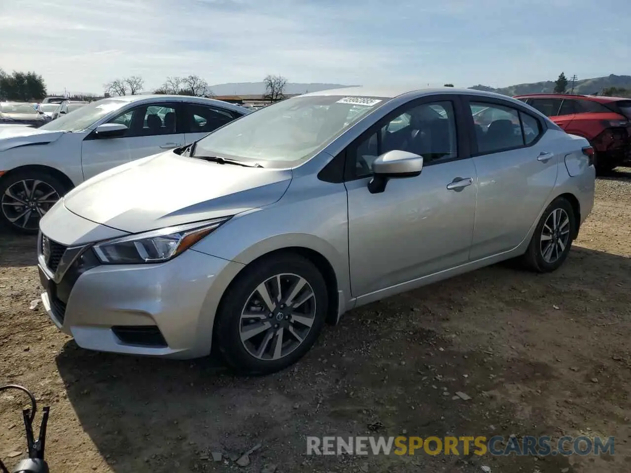 1 Photograph of a damaged car 3N1CN8EVXNL821041 NISSAN VERSA 2022
