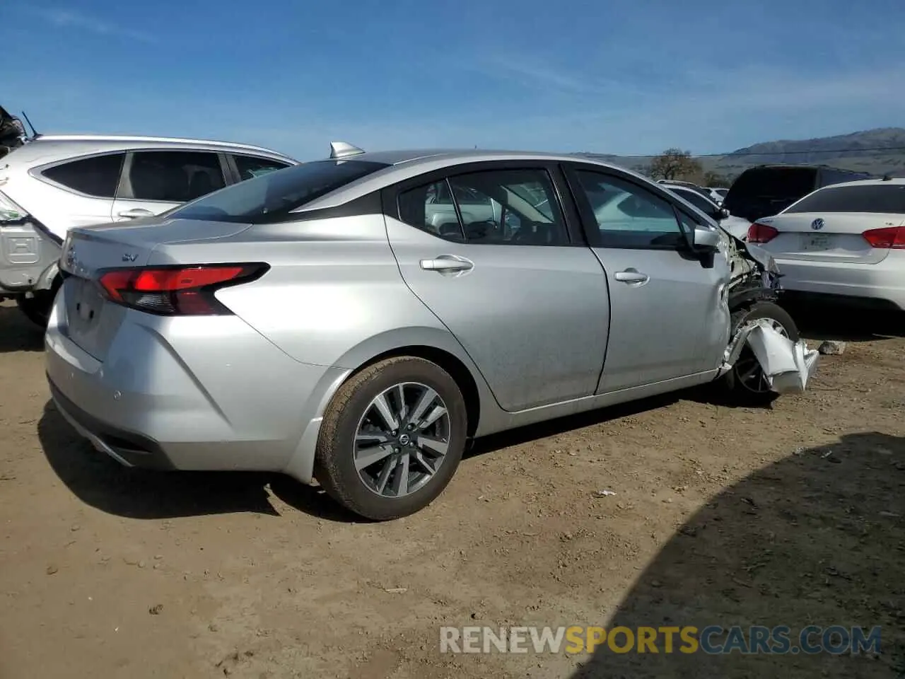 3 Photograph of a damaged car 3N1CN8EVXNL821041 NISSAN VERSA 2022