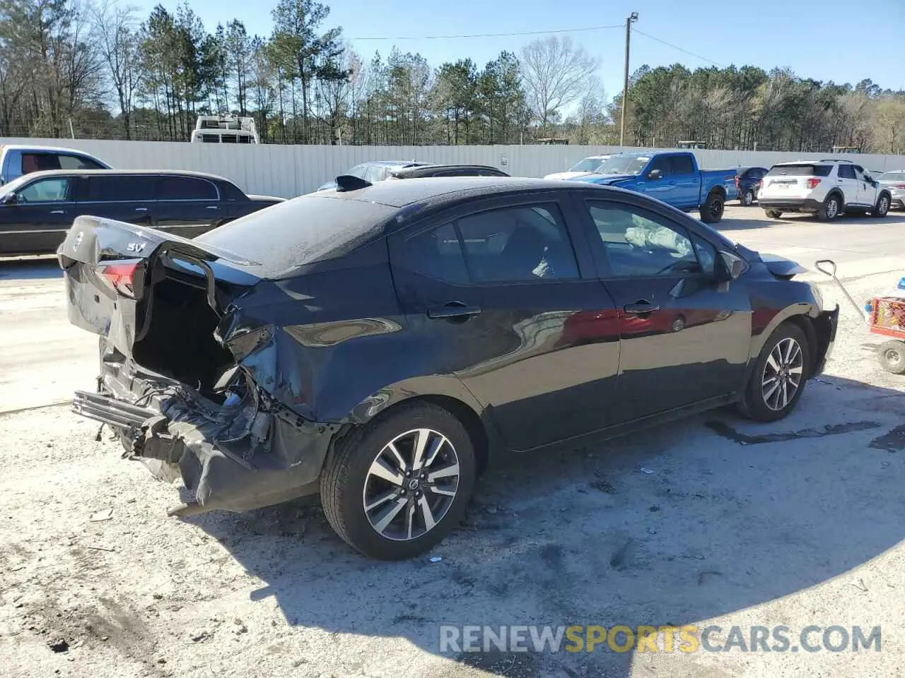 3 Photograph of a damaged car 3N1CN8EVXNL827020 NISSAN VERSA 2022