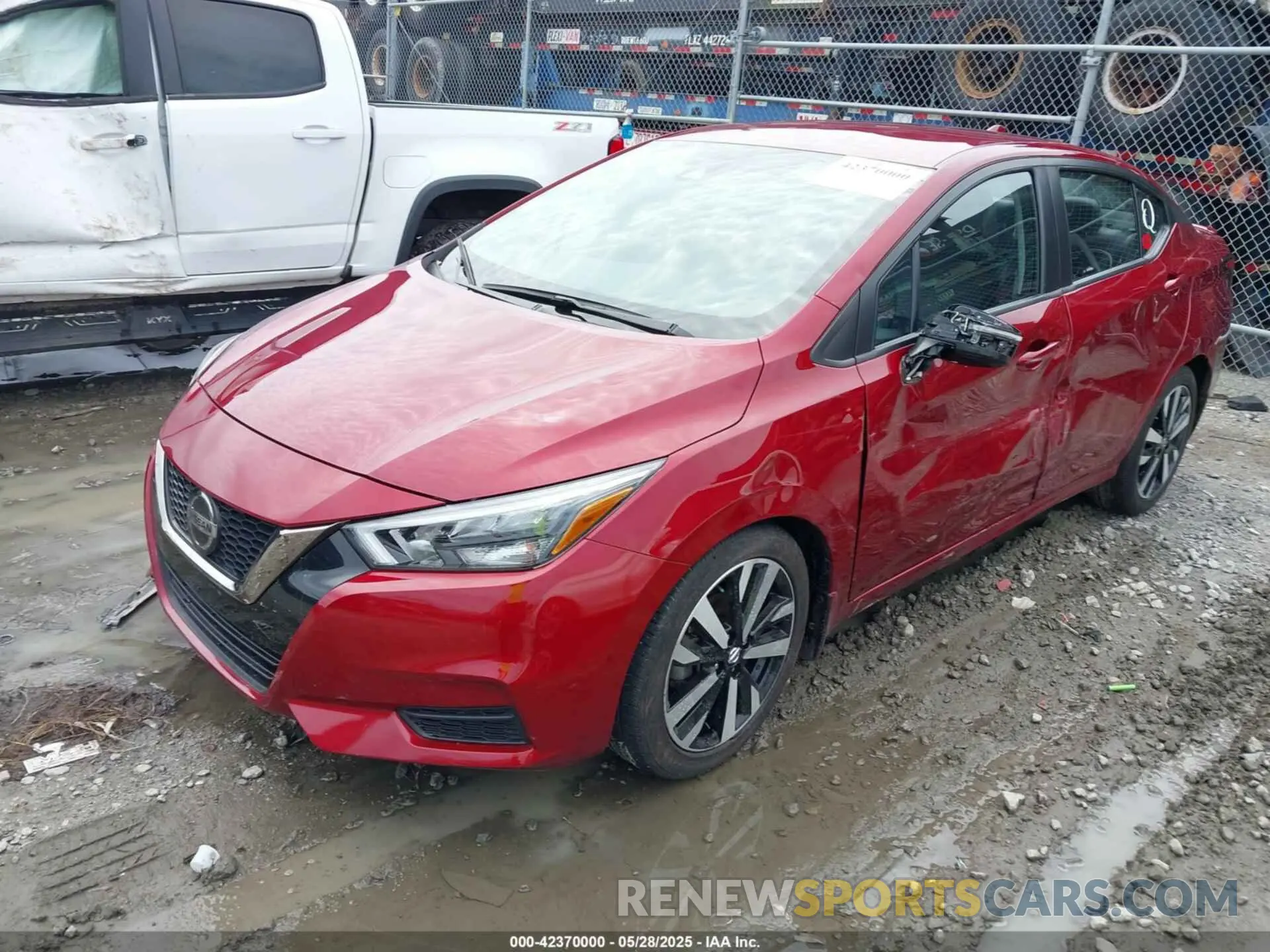2 Photograph of a damaged car 3N1CN8FV0NL820110 NISSAN VERSA 2022